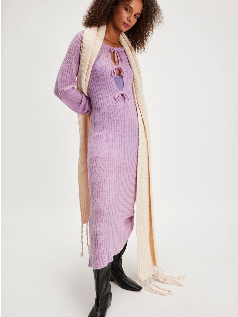 ALOHAS Triza Maxi Sweater Dress Size Small NWT